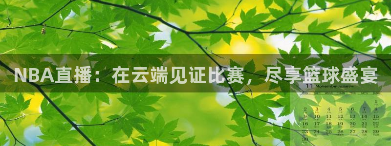 NBA直播：在云端见证比赛，尽享篮球盛宴