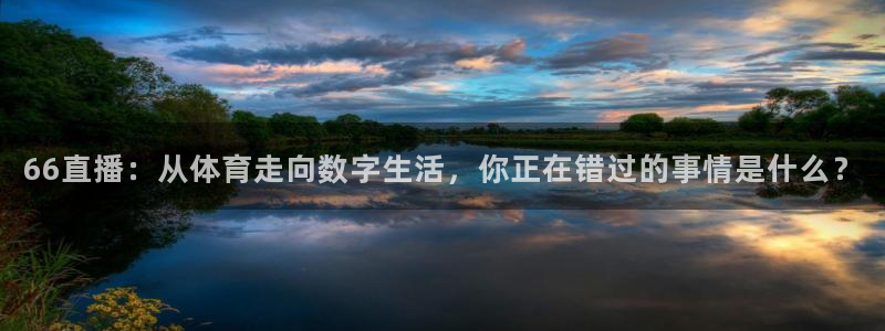 66直播：从体育走向数字生活，你正在错过的事情是什么？