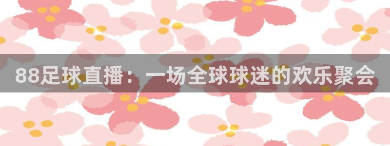 88足球直播：一场全球球迷的欢乐聚会