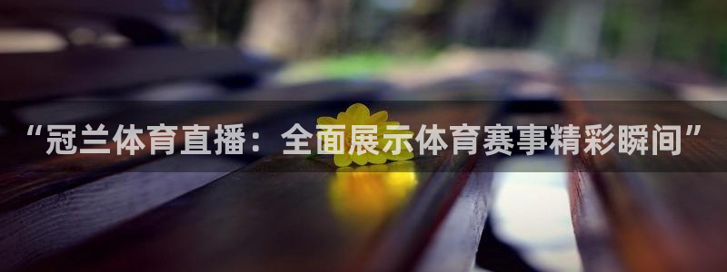 “冠兰体育直播：全面展示体育赛事精彩瞬间”