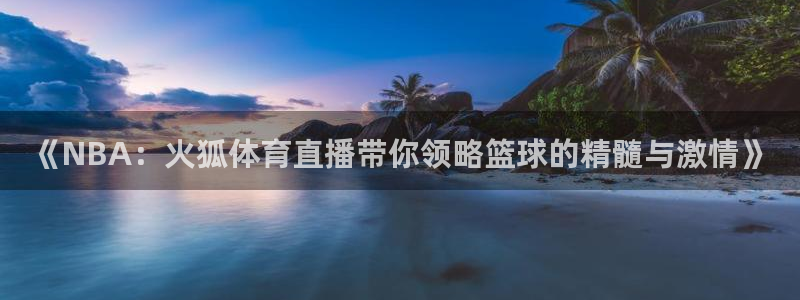 《NBA：火狐体育直播带你领略篮球的精髓与激情》