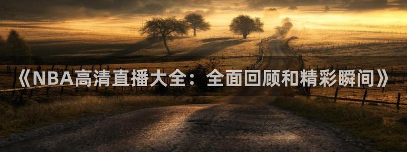 《NBA高清直播大全：全面回顾和精彩瞬间》