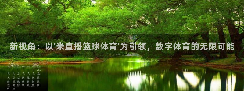 新视角：以\'米直播篮球体育\'为引领，数字体育的无限可能